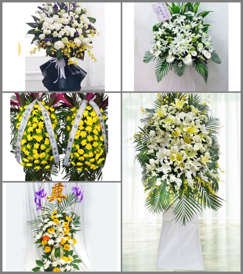 云南普洱西盟县白事花篮预定